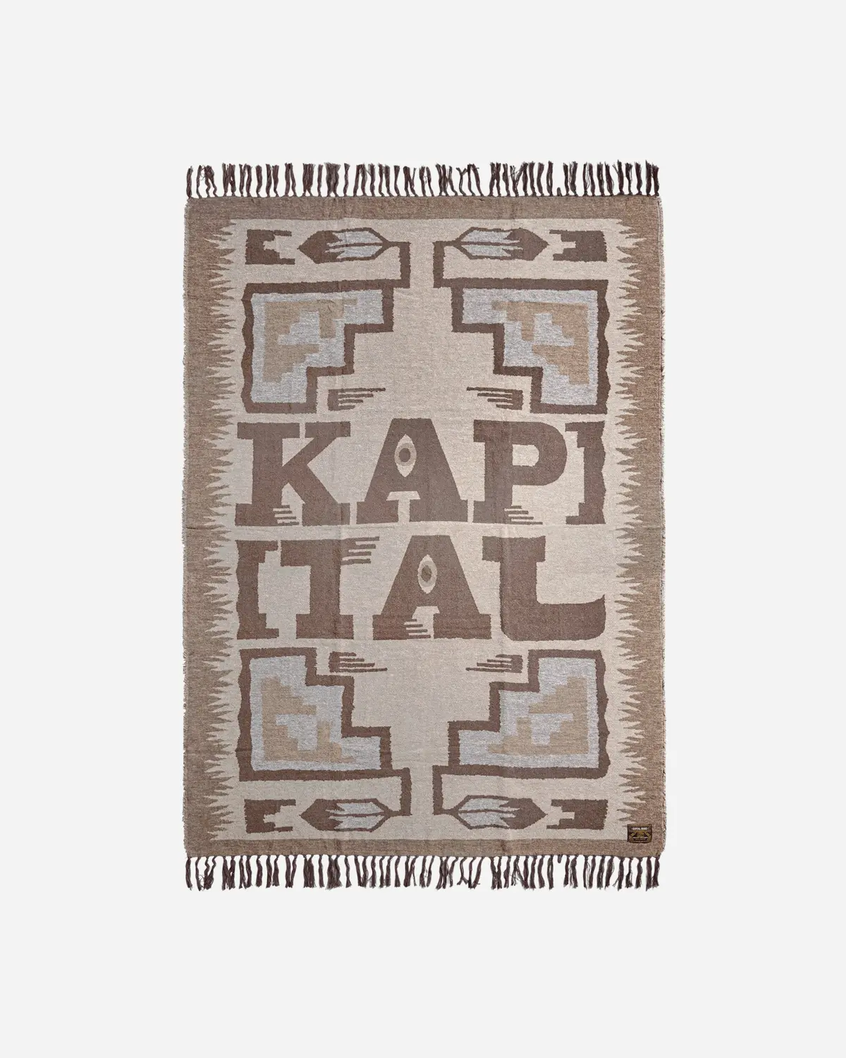 Kapitalspeakeasy Blanket Brown / Beige 1