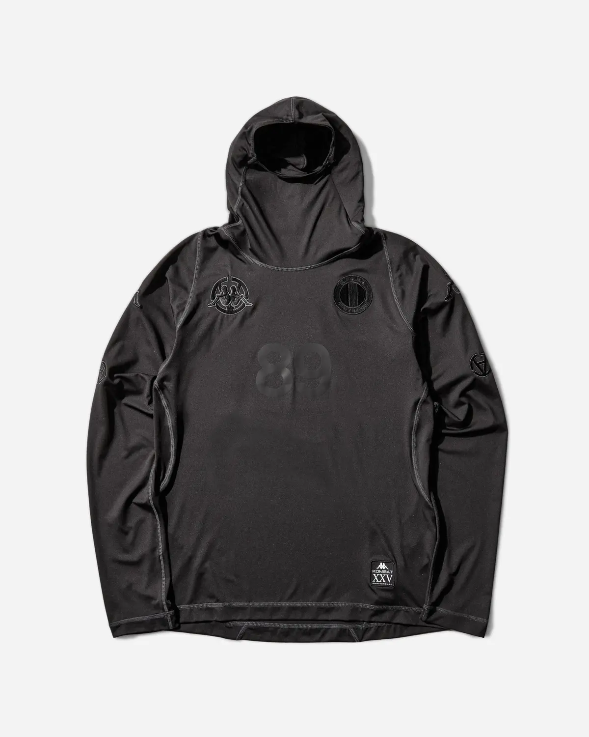 Kombat Xxv Slam Jam Performance Ls Active Jersey Black Smoke / Grey Charcoal 1