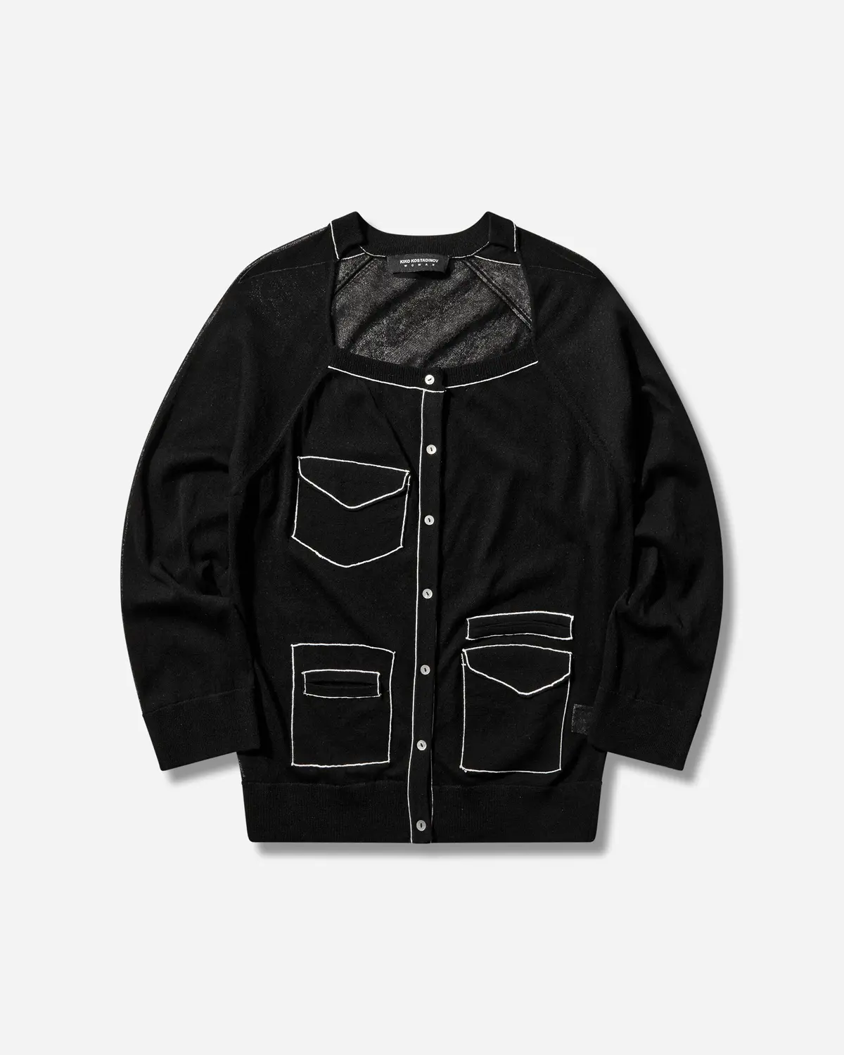 Women's Kreiner Knit Cardigan Black 1