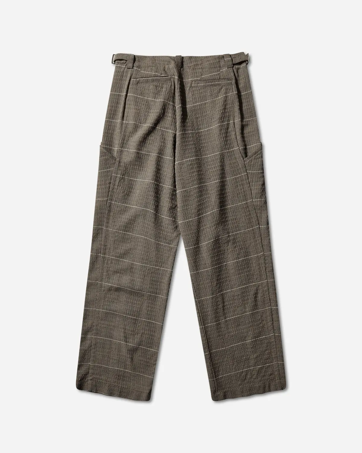 Men's Andras Formal Trousers Taupe Check 2