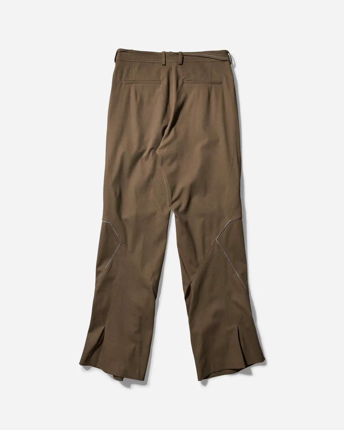 Men's Ohne K-Dart Trousers Brass Green 2