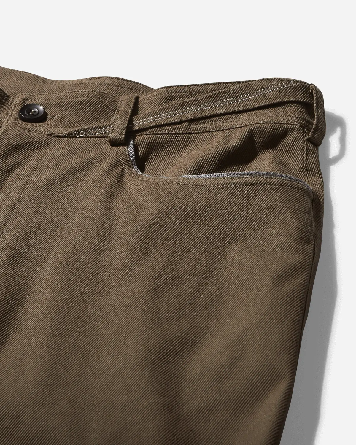 Men's Ohne K-Dart Trousers Brass Green 3