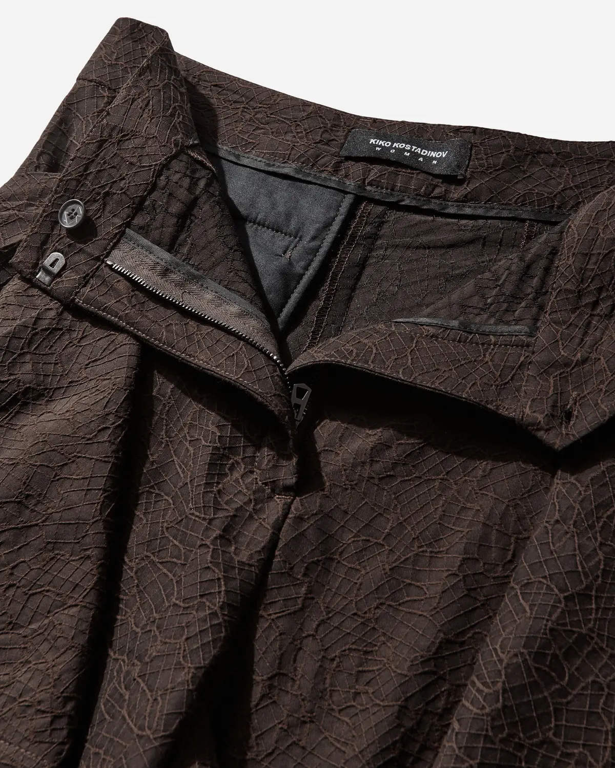 Women's Dahlia Draped Shorts Dark Elm 3