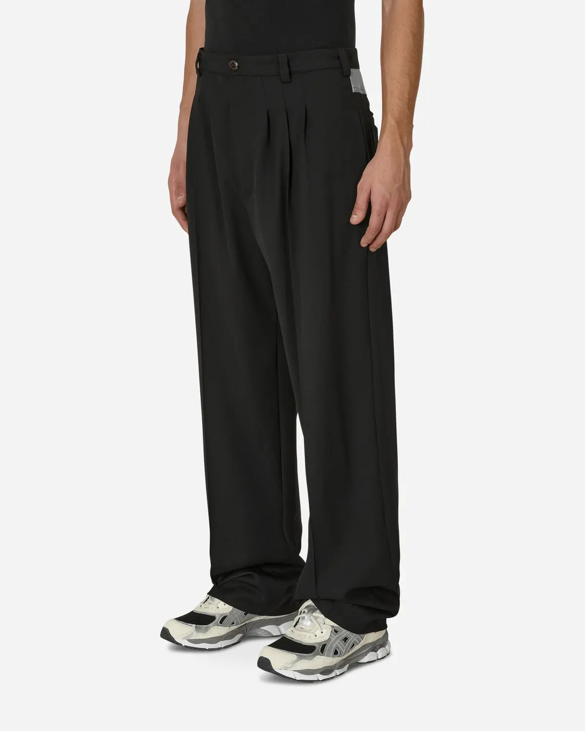 Kreuk Tailored Trousers Crow Black 2