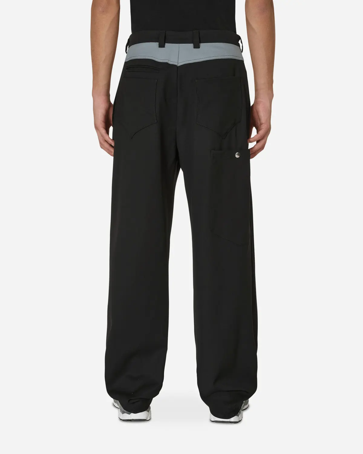 Kreuk Tailored Trousers Crow Black 3
