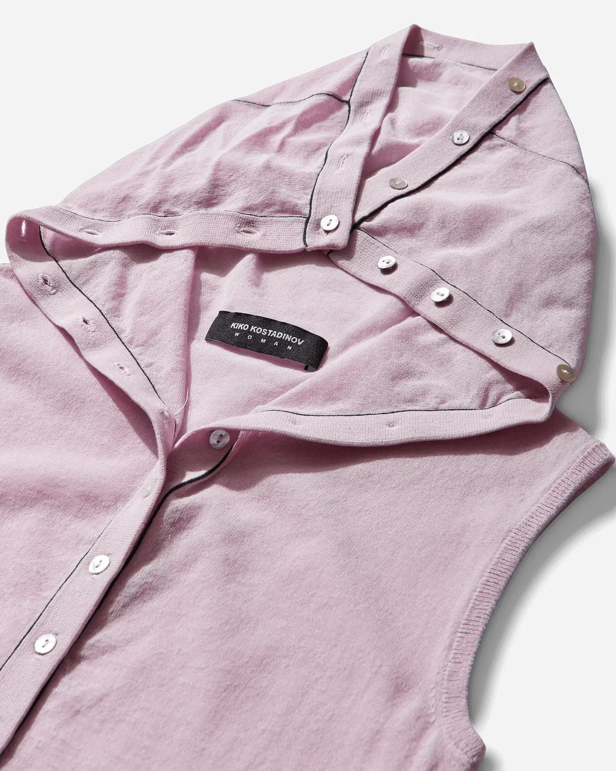 Women's Kreiner Knit Rollneck Top Pale Pink 3