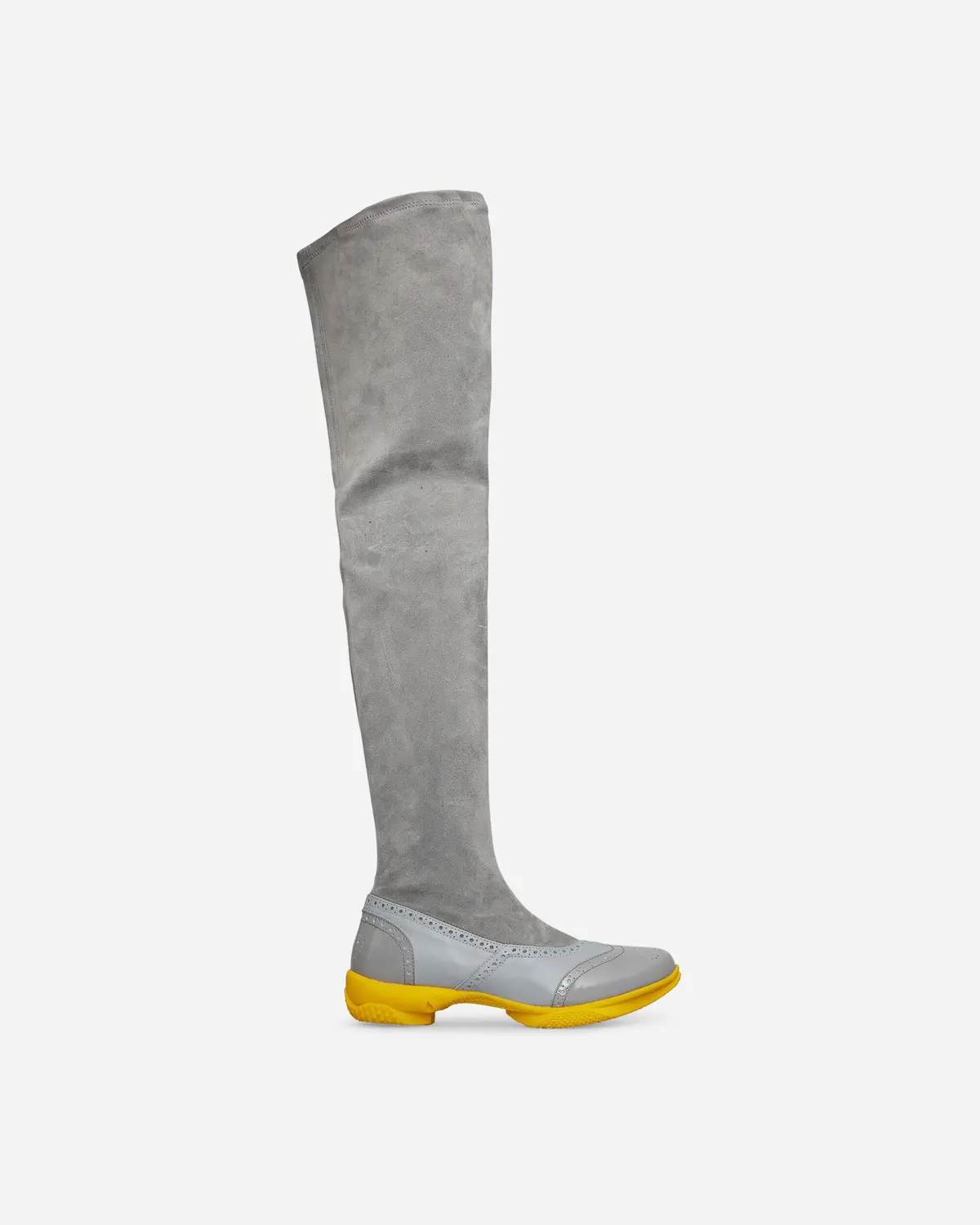 Sonia High Boots Fog Grey / Oyster Grey / Yellow 1