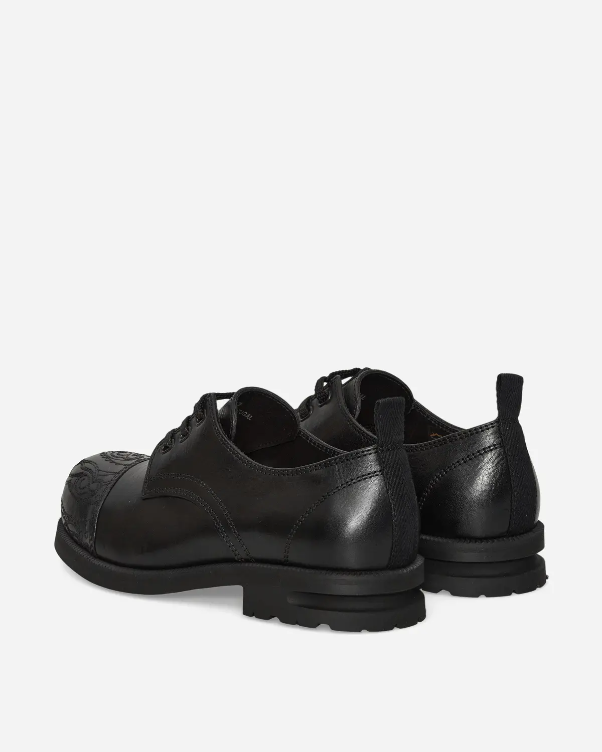 Men's Atro Lace Up Shoes Soot Black 4
