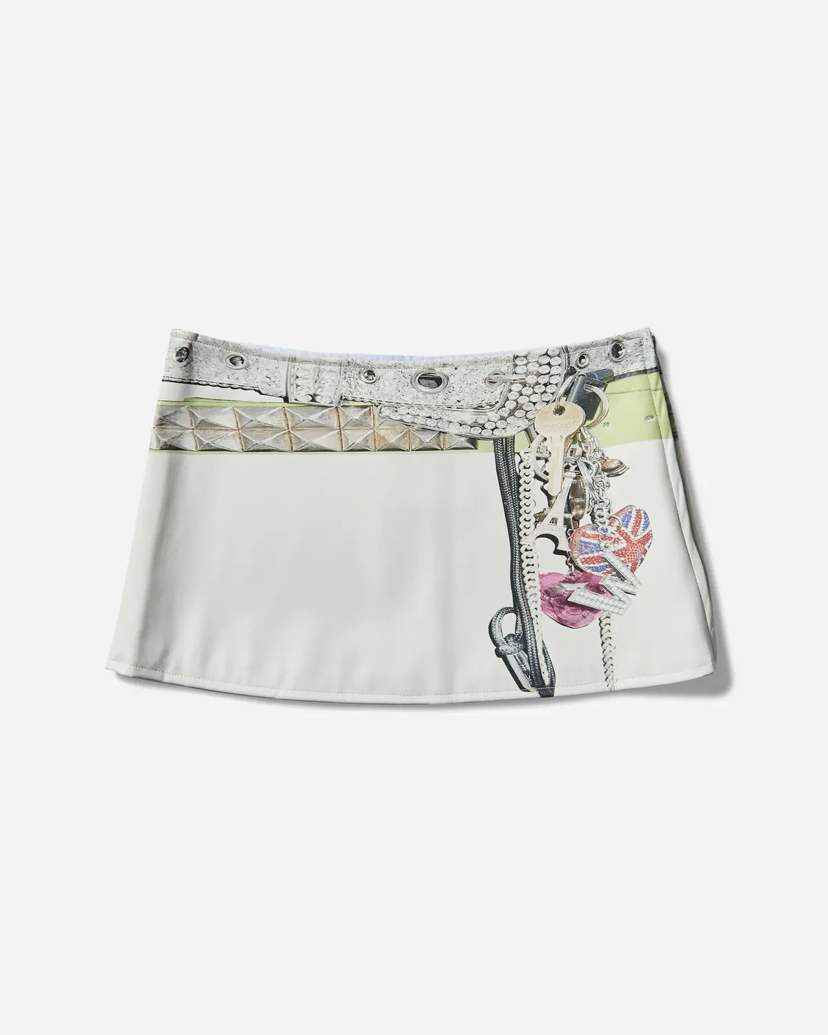 Women's Keys Skirt White 1