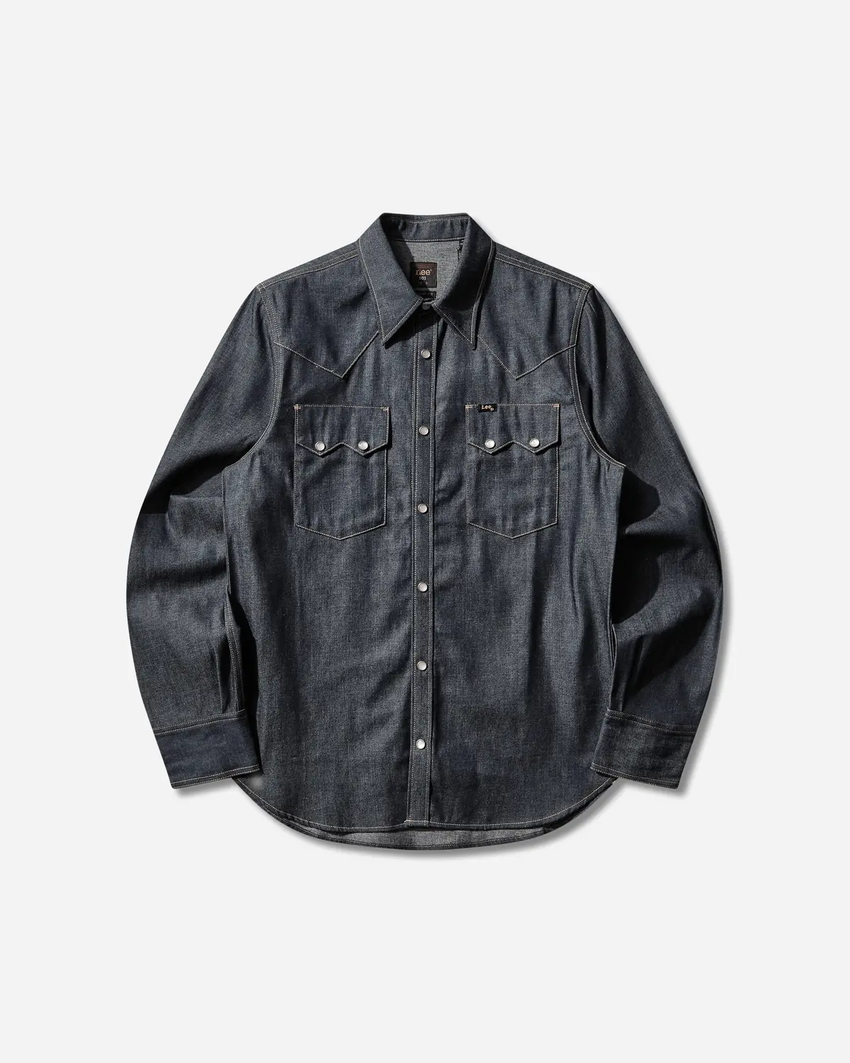 Men's 101 50S Western Shirt Dry Blue 1