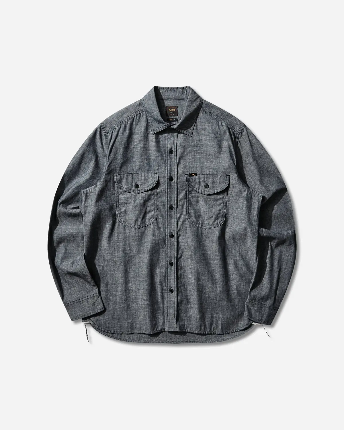 Men's 101 Heritage Workwear Relaxed Shirt Dry Blue 1