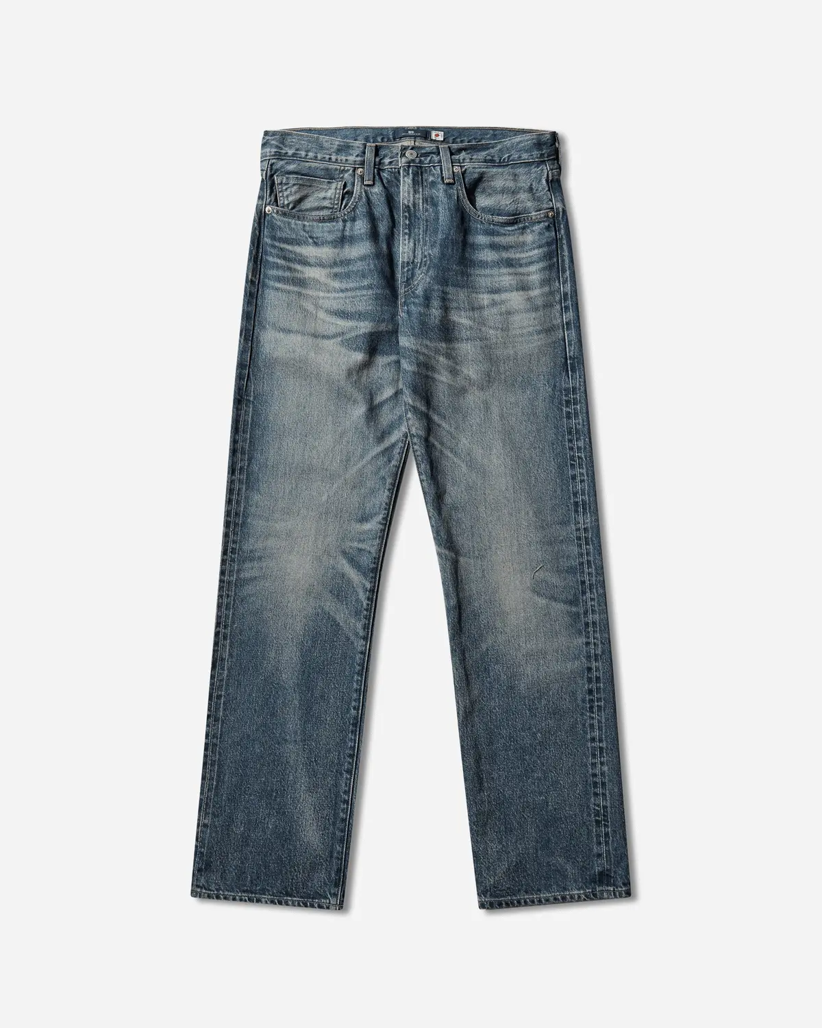 Men's Blue Tab Anchor Relaxed Jeans Blue 1