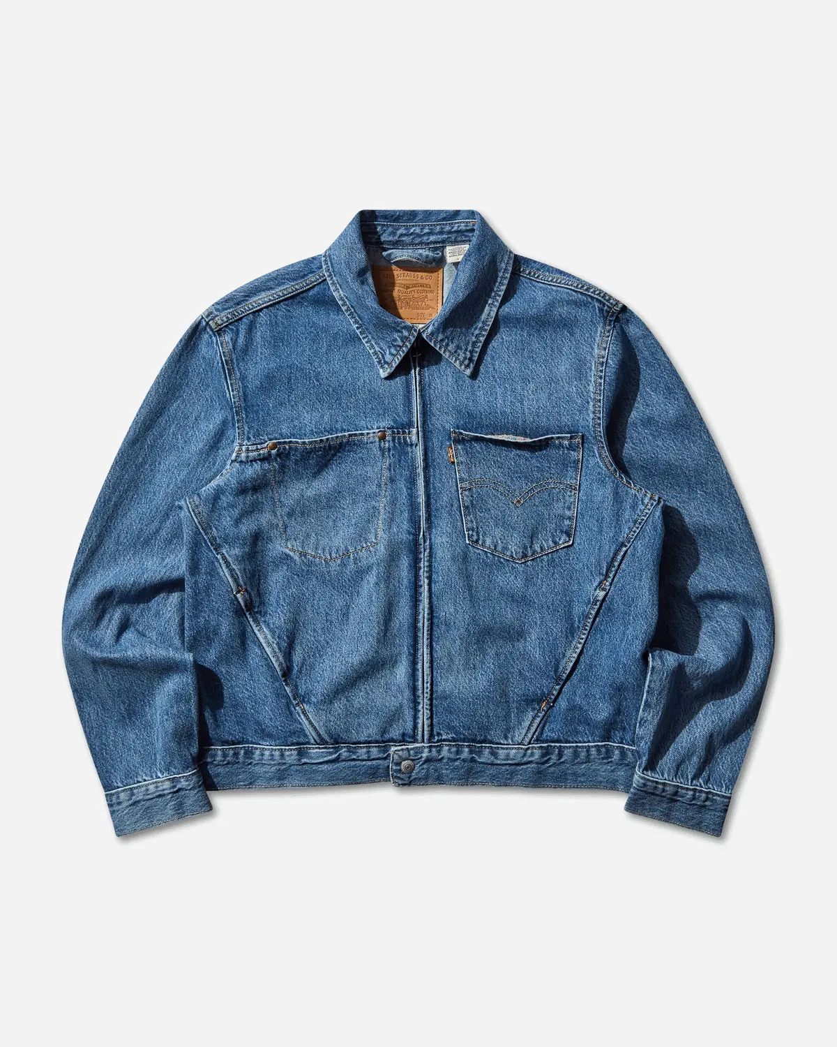 Men's Twist Trucker Jacket Blue 1