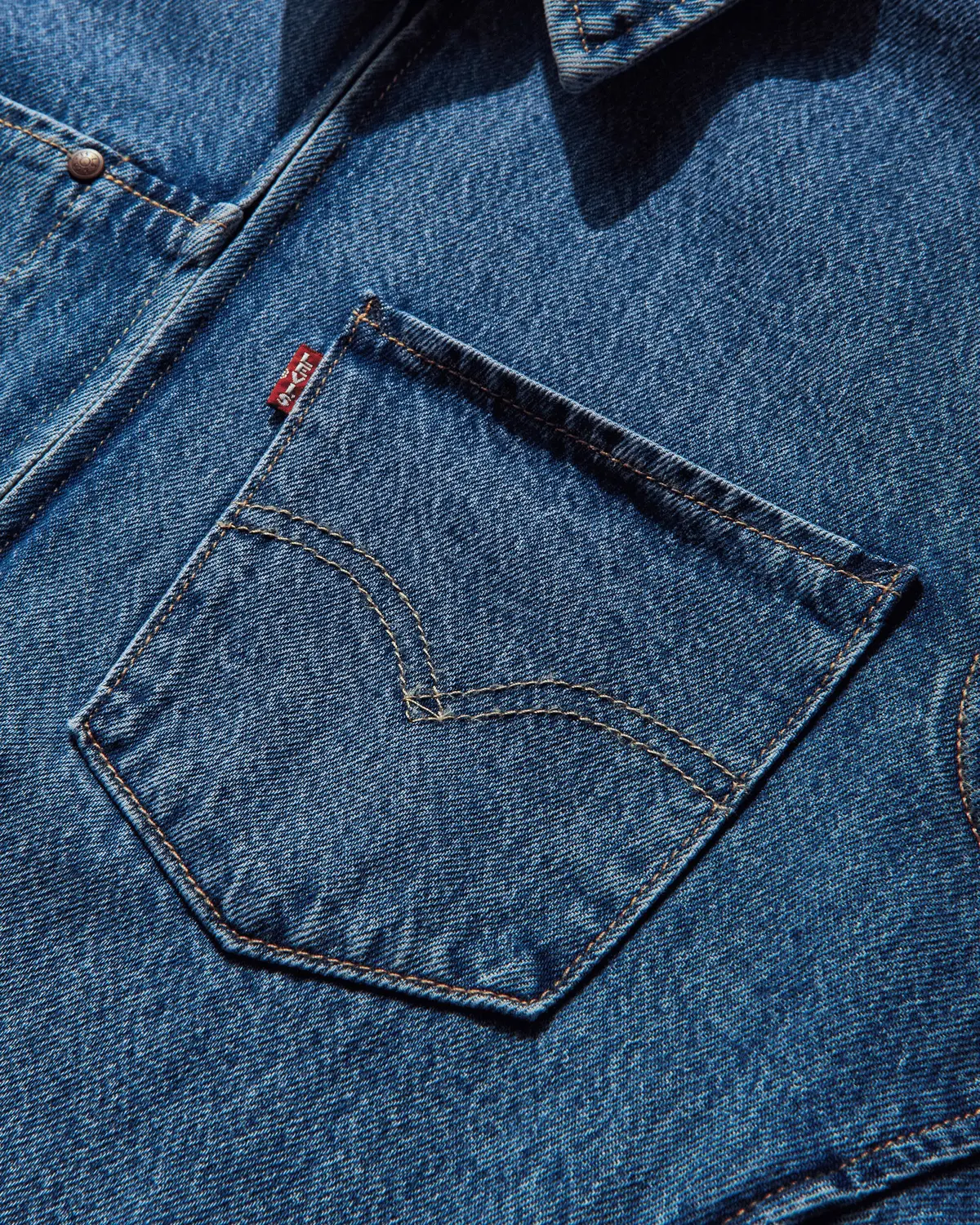 Men's Twist Trucker Jacket Blue 3