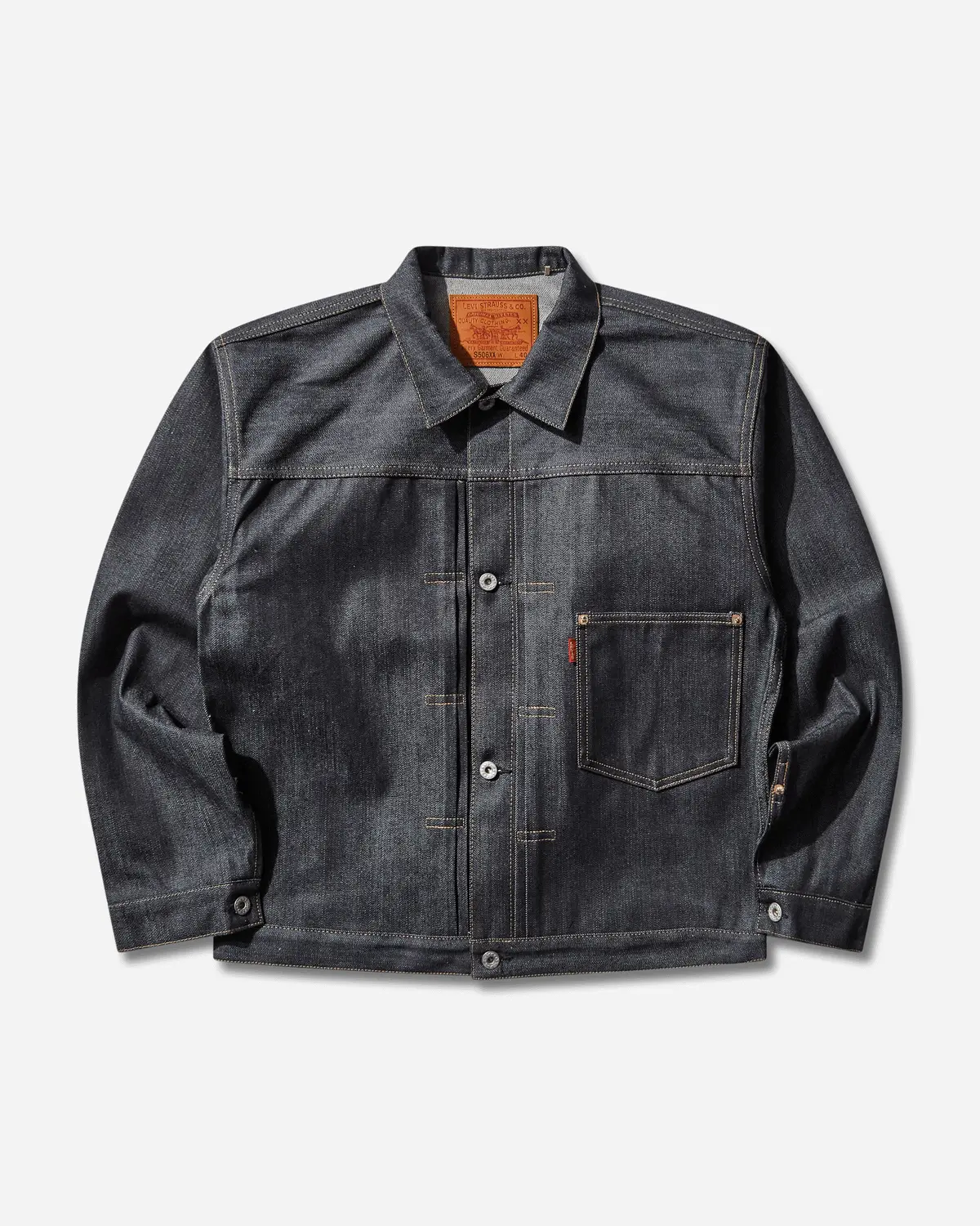 Men's Wwii Trucker Jacket Blue 1