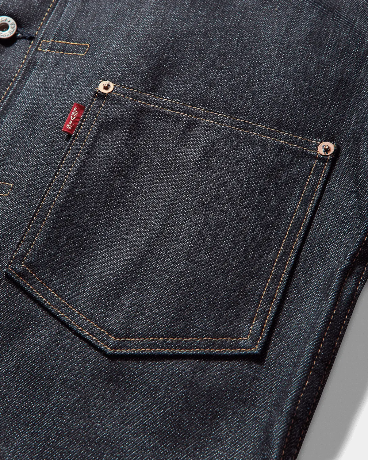 Men's Wwii Trucker Jacket Blue 4