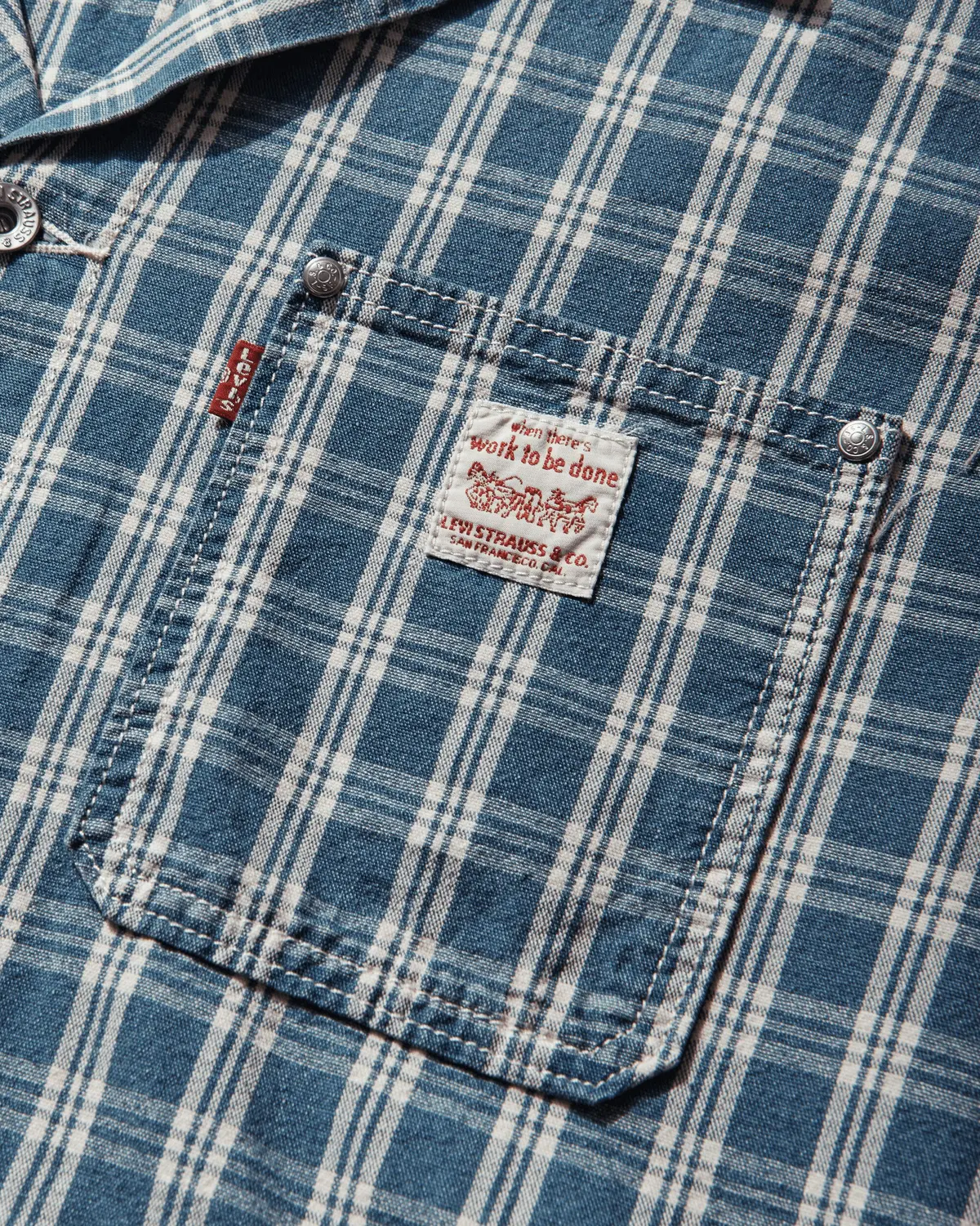 Men's Sunrise Trucker Jacket Blue 4