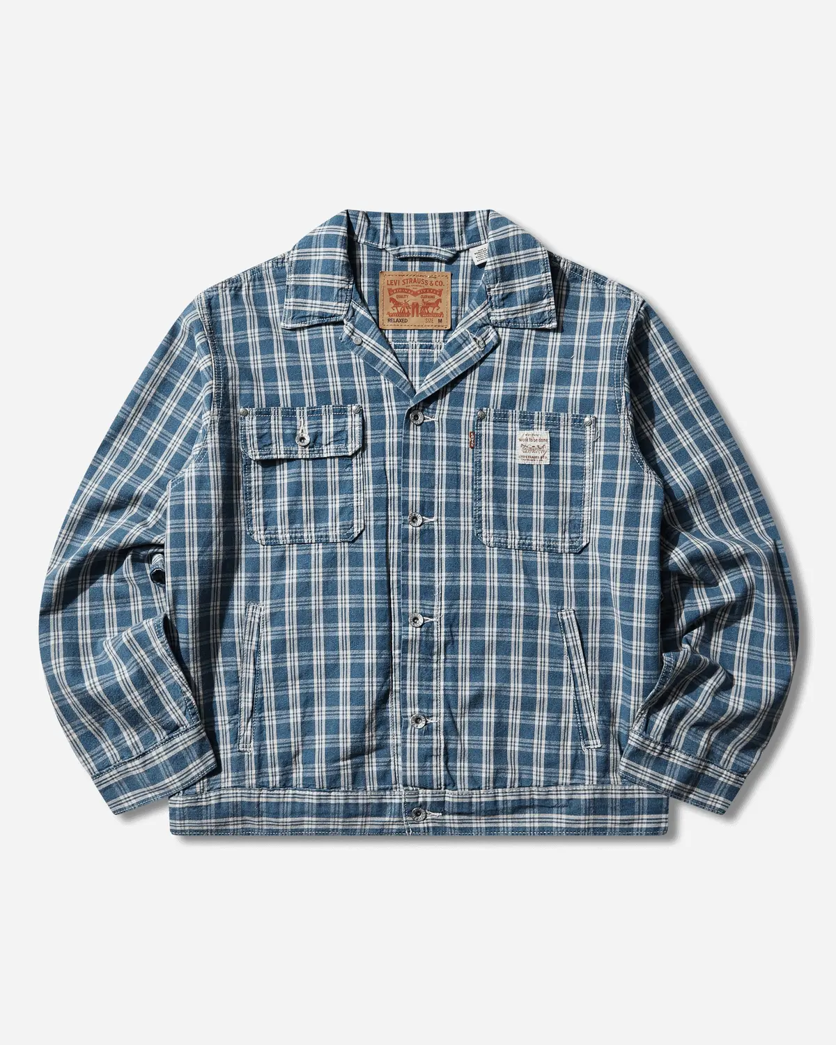 Men's Sunrise Trucker Jacket Blue 1