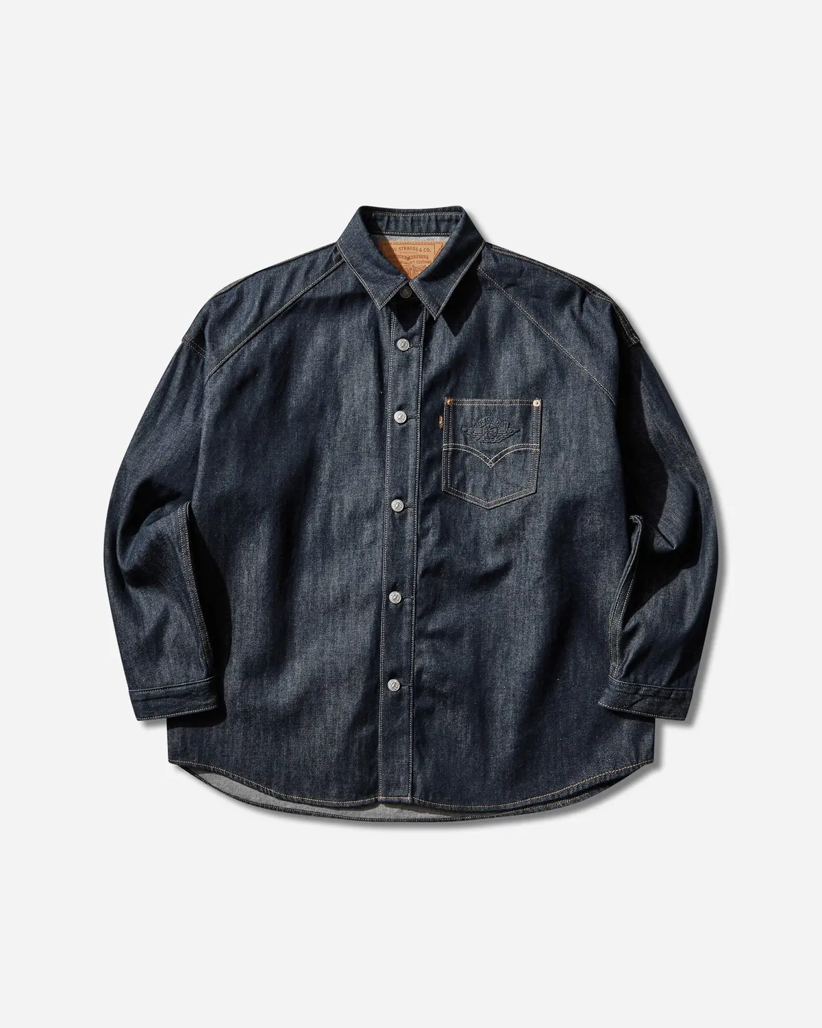 Jordan Overshirt Jacket Indigo 1
