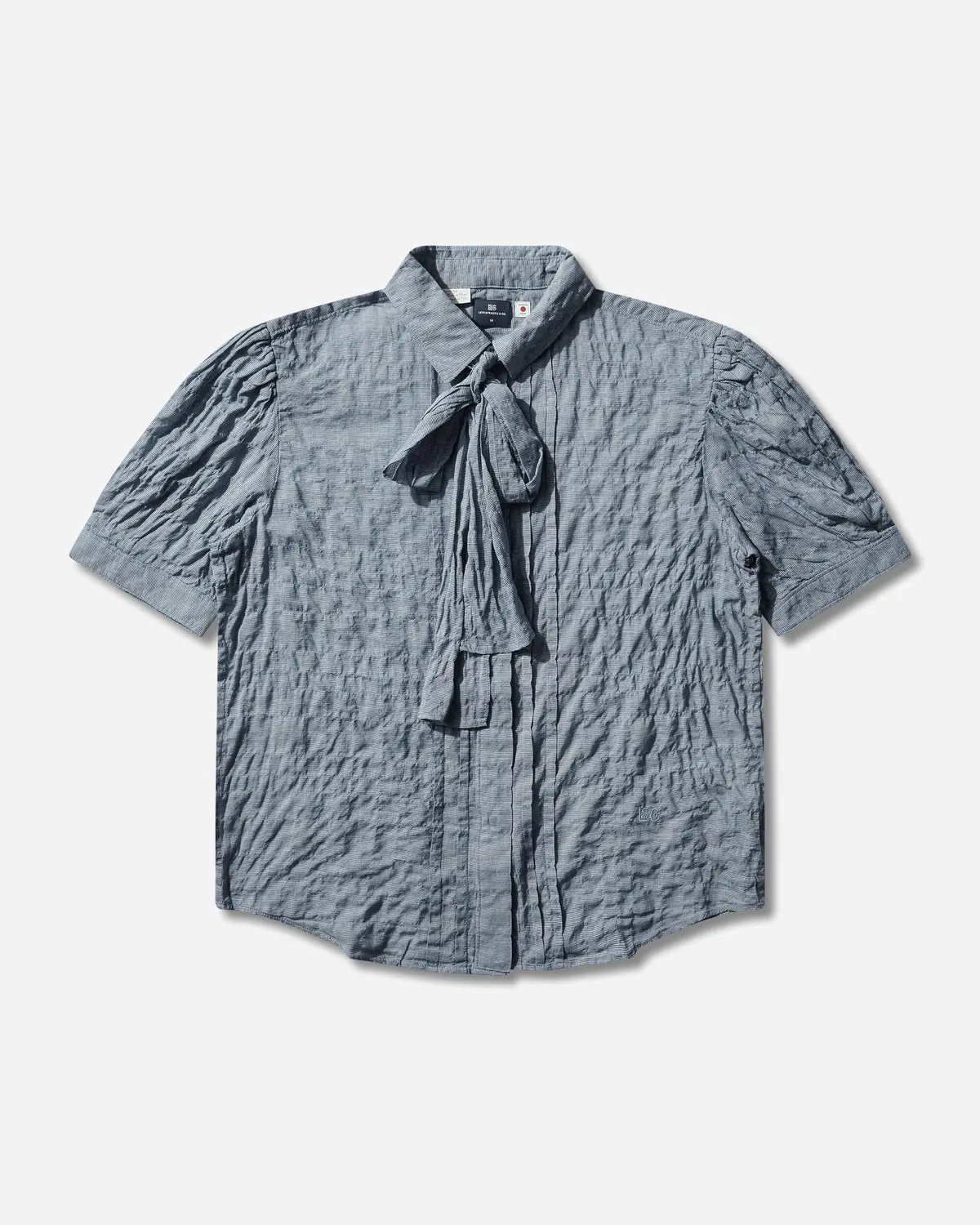 Women's Blue Tab Short Sleeve Weekend Shirt Blue 1