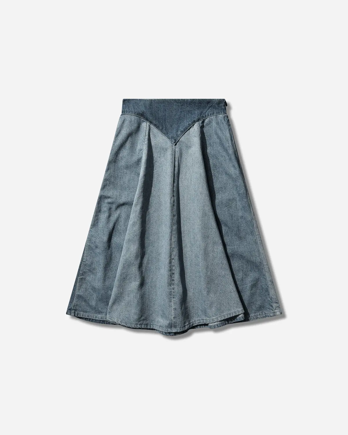 Women's Blue Tab Roper Skirt Indigo 1