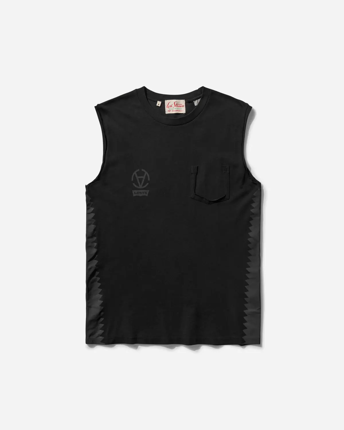 Slam Jam Muscle Tank Top Black 1