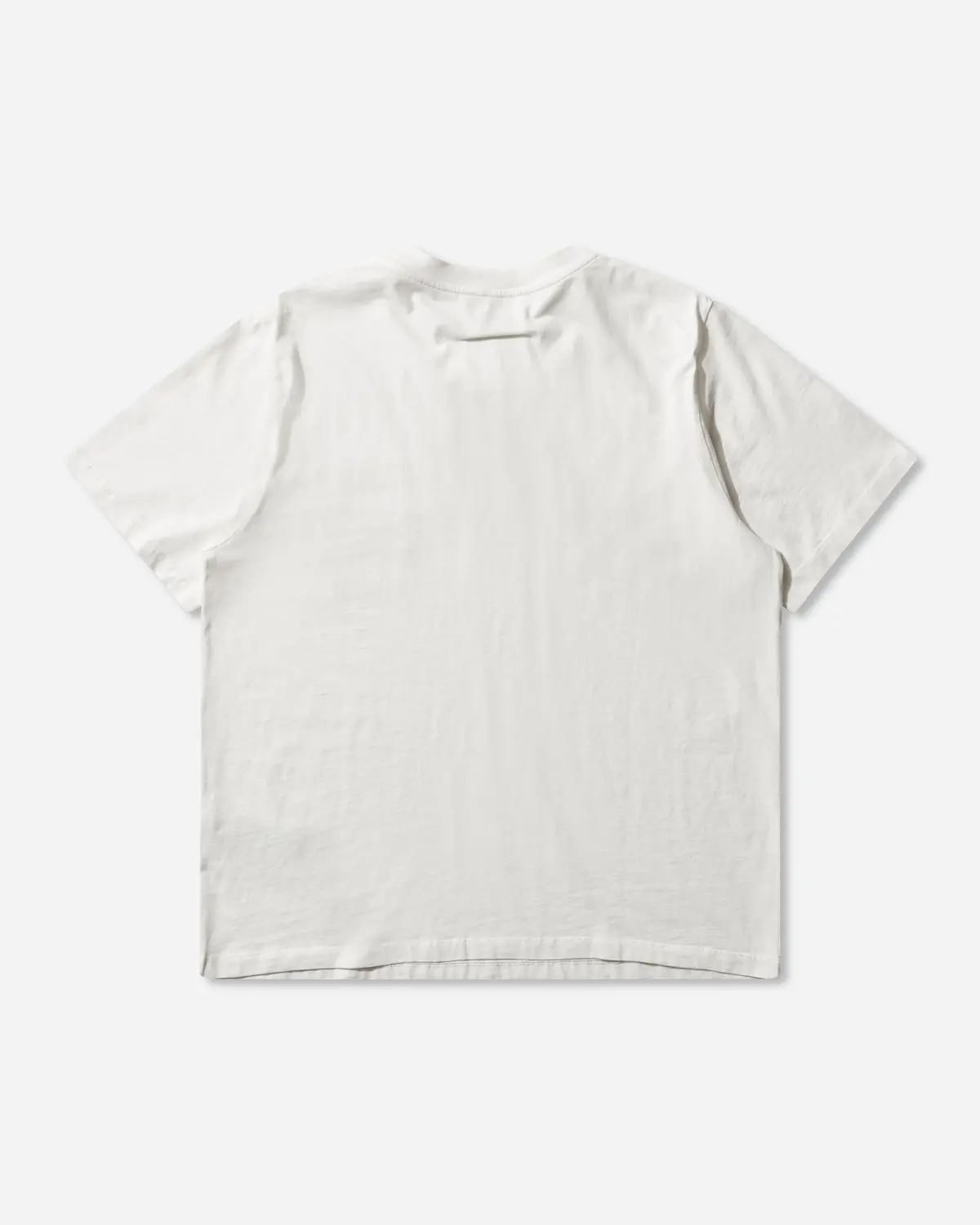 Men's Label Patch T-Shirt White 2