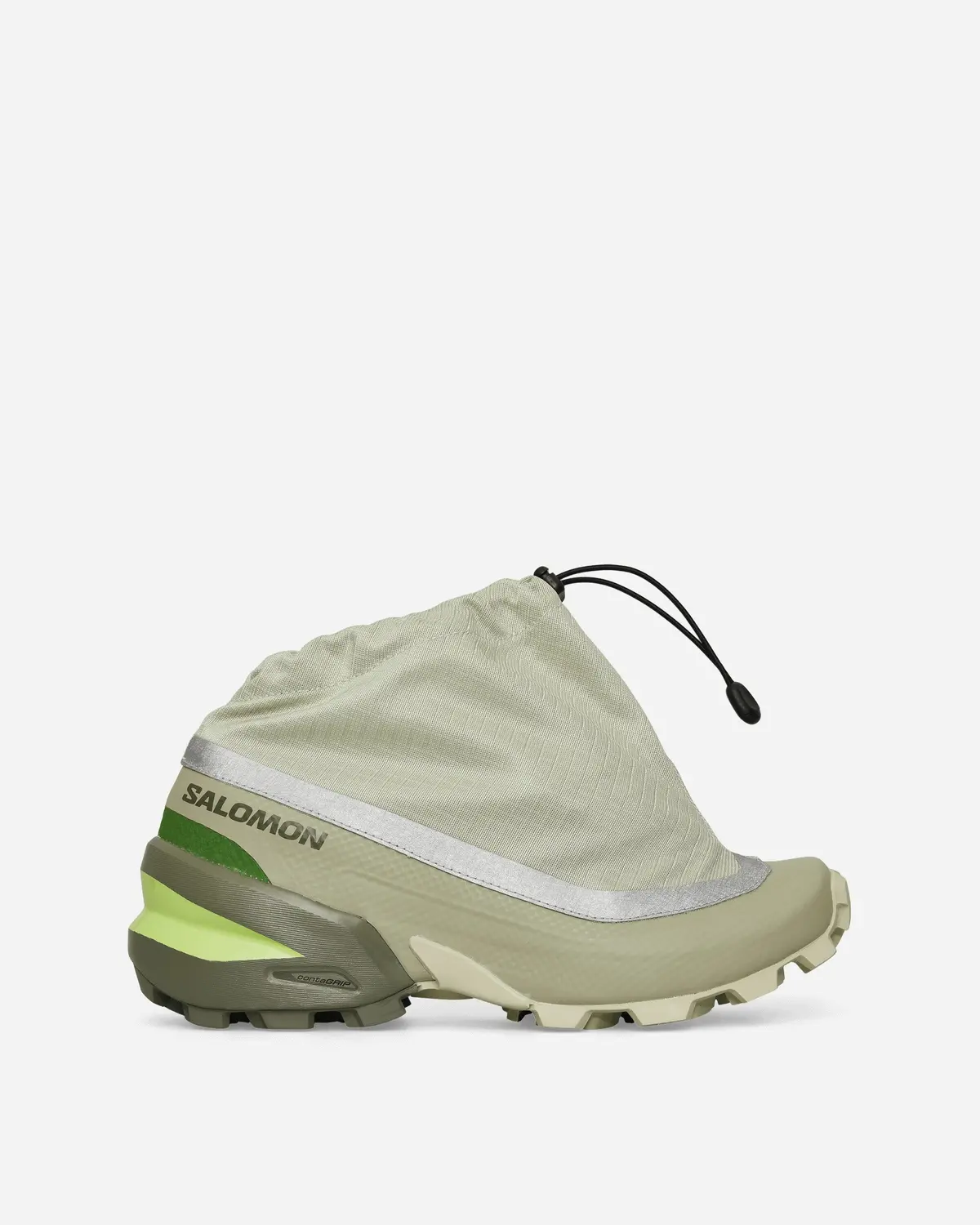 Women's Salomon Cross Low Sneakers Alfalfa / Tea / Sharp Green 1