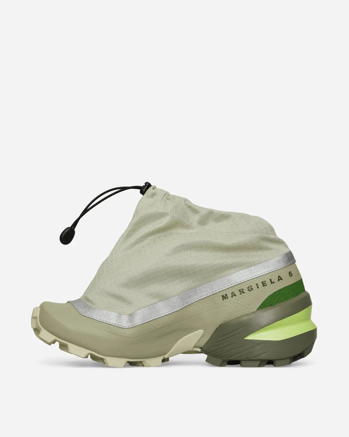 Women's Salomon Cross Low Sneakers Alfalfa / Tea / Sharp Green 4
