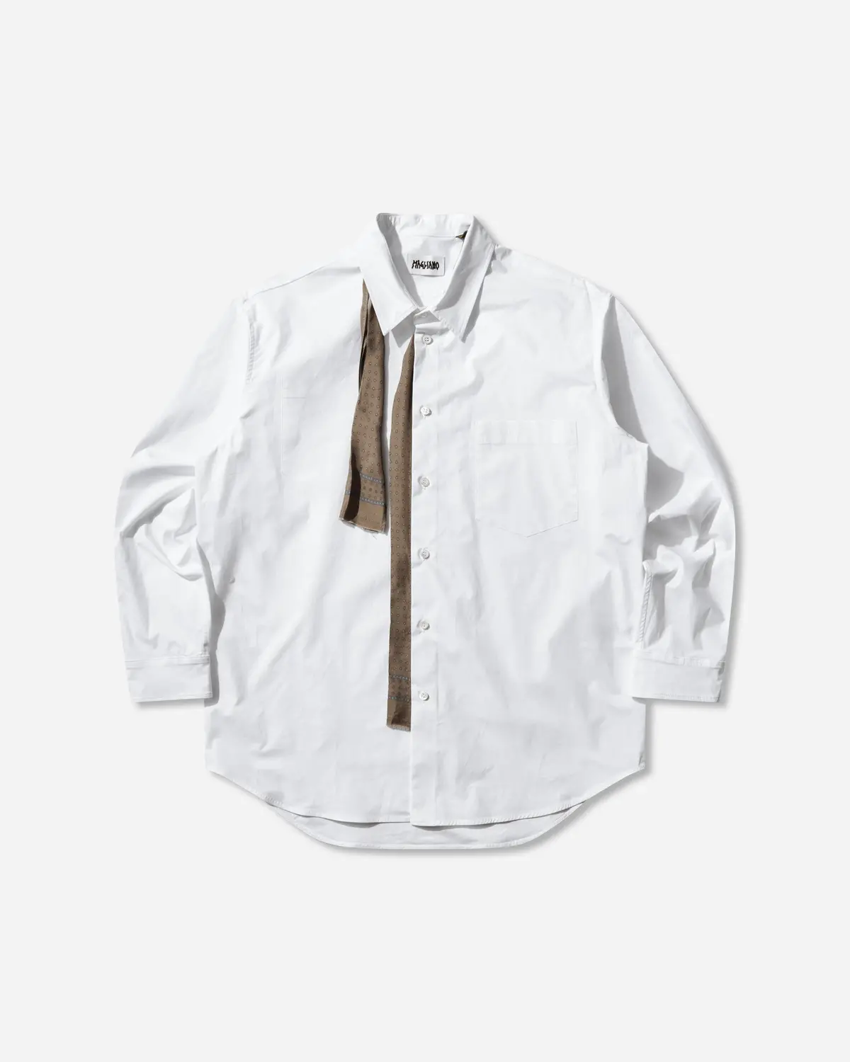 Men's Crispy Penna Longsleeve Shirt White 1