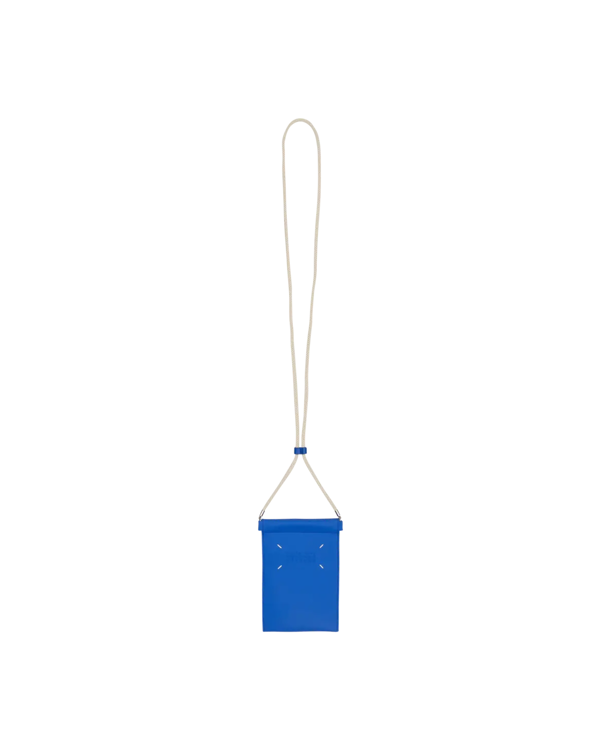 Rubber Leather Phone Case Blue 1