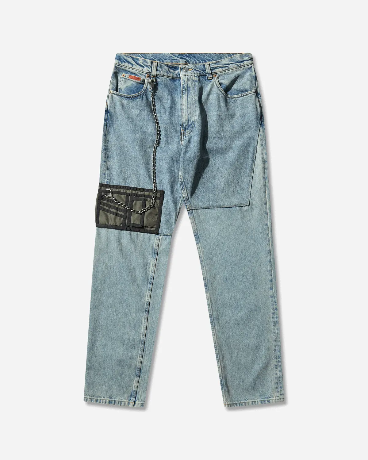 Wallet Jeans Blue Patchwork Wash 1