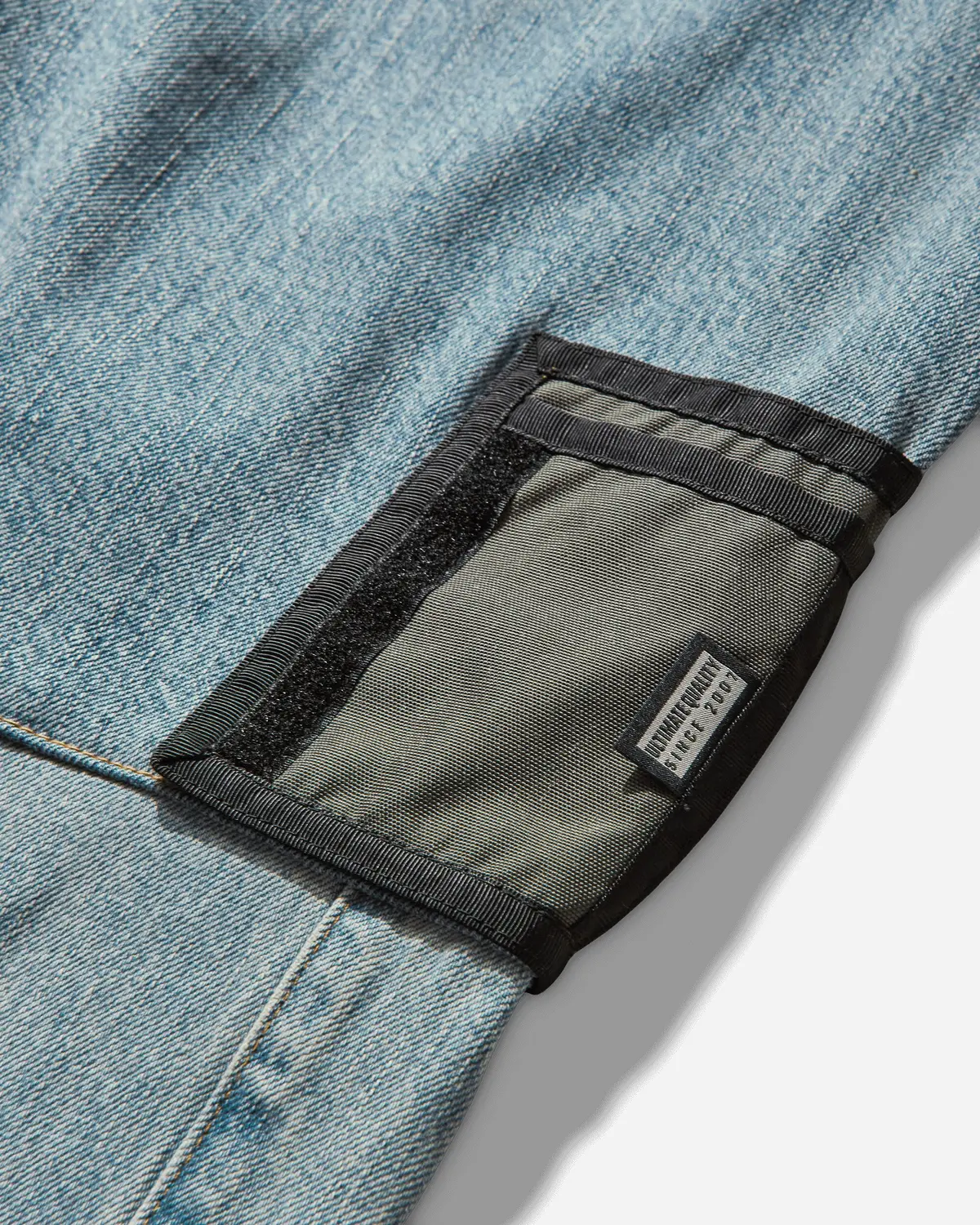 Wallet Jeans Blue Patchwork Wash 3