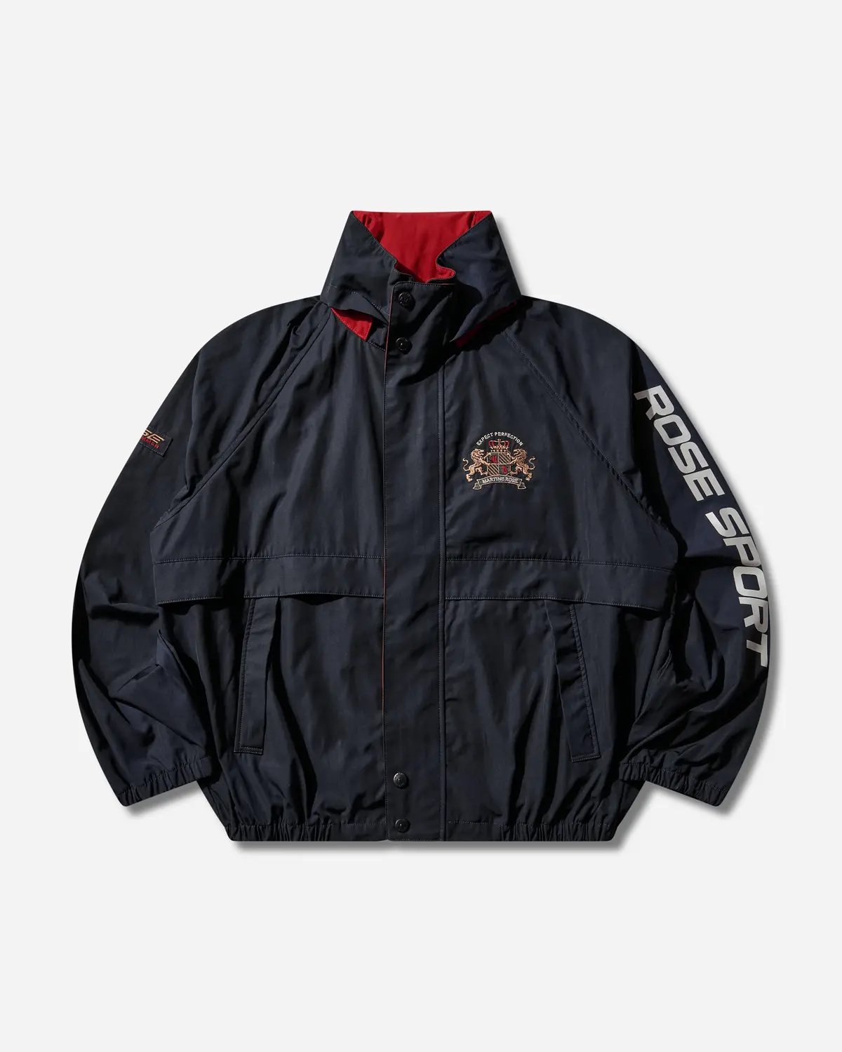 Waxed Anorak Blue Navy 1