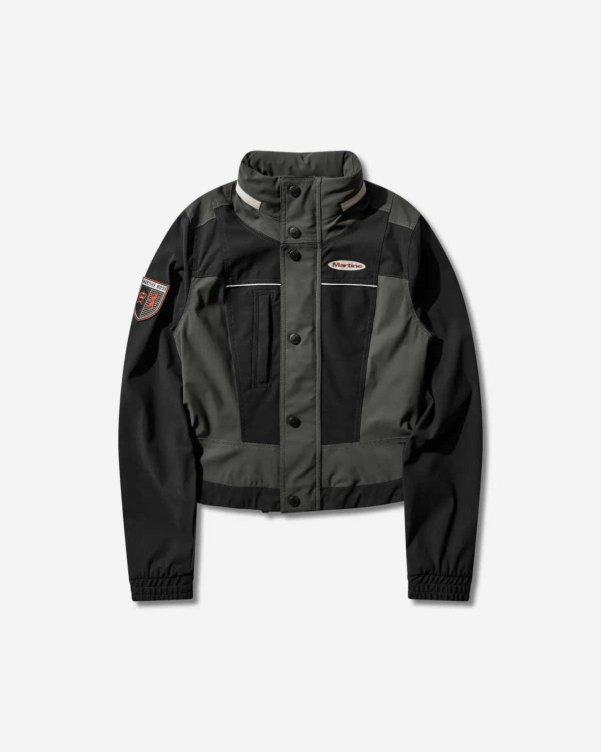 Women's Stretch Jacket Dark Green / Black 1
