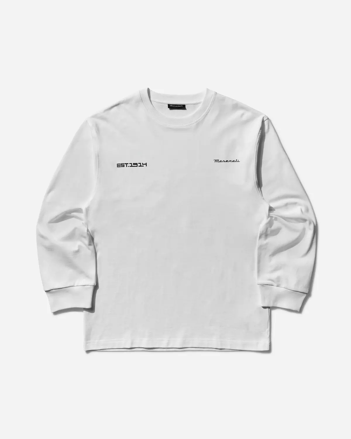 Men's Heritage Long Sleeve T-Shirt White 1
