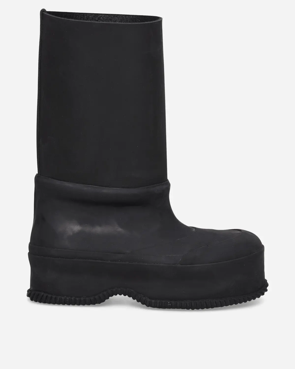 Hi Rubber Boots Black 1