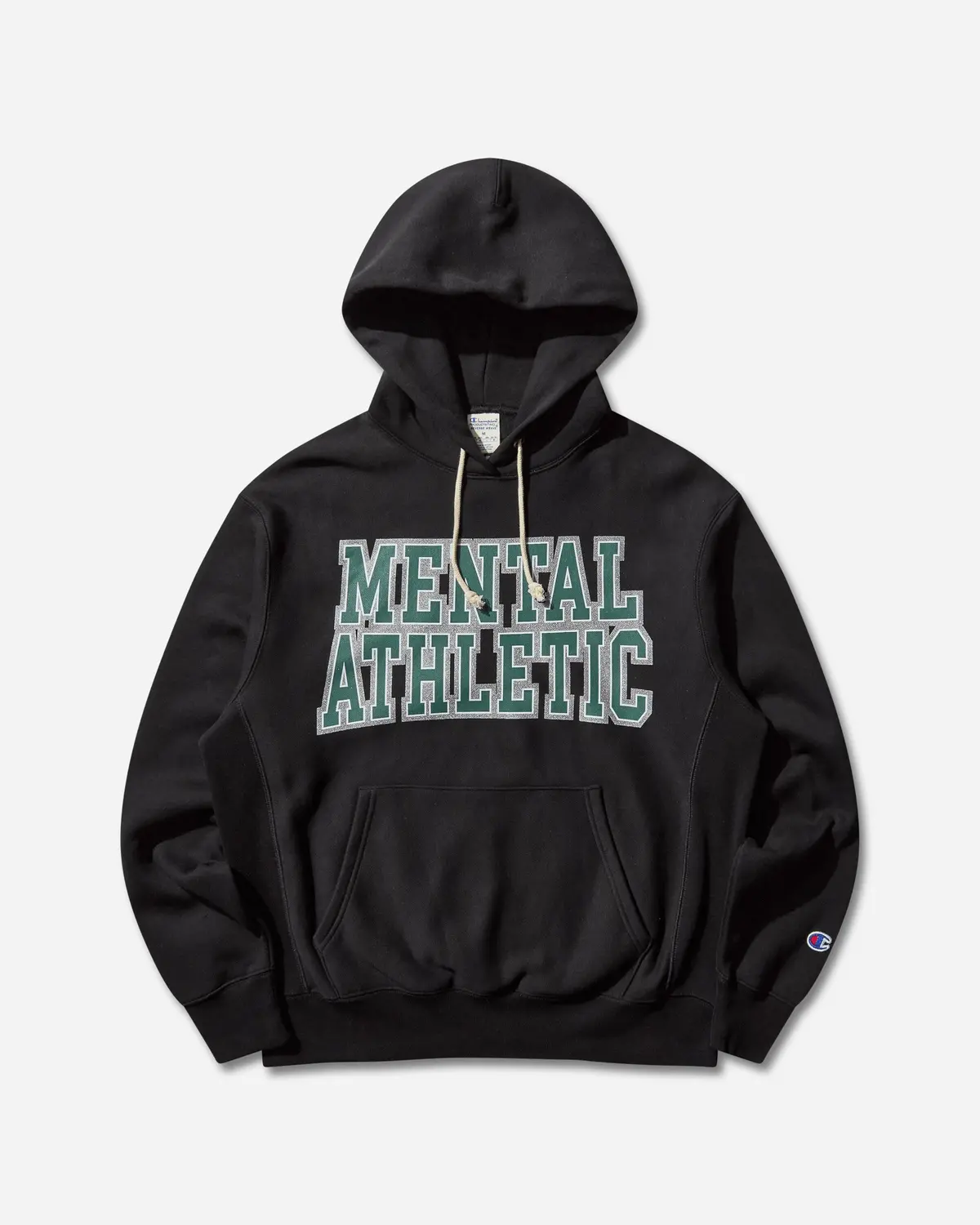 Champion College Hoodie Black 1