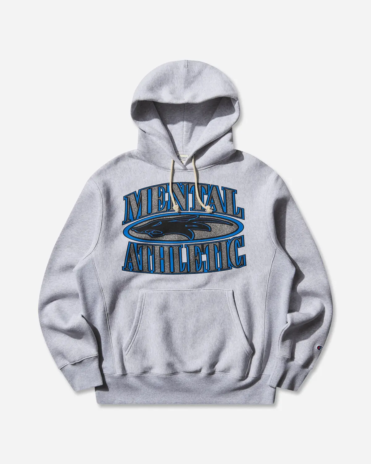 Champion Wolf Hoodie Grey Melange 1
