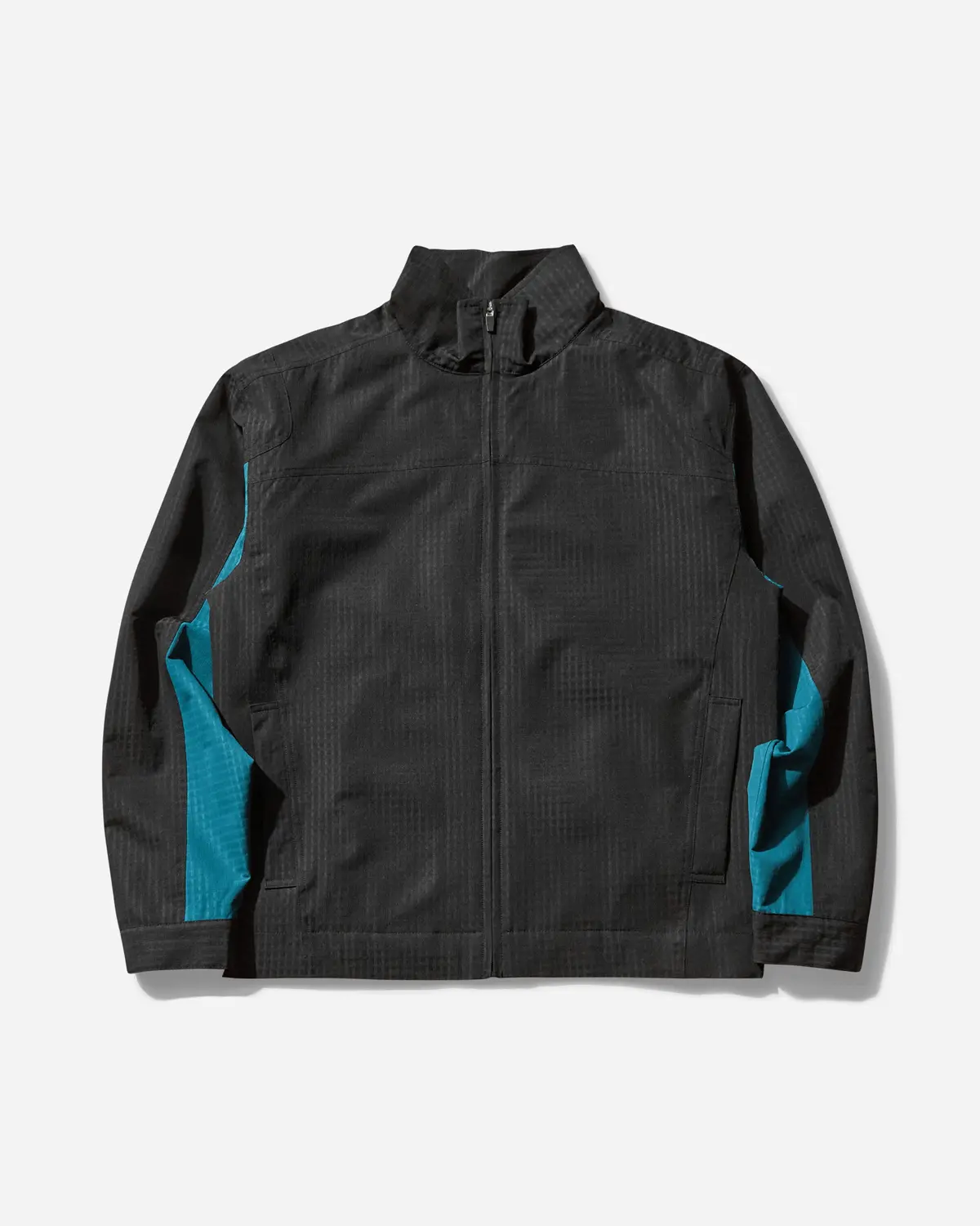 Men's Textured Tour Jacket Black 1