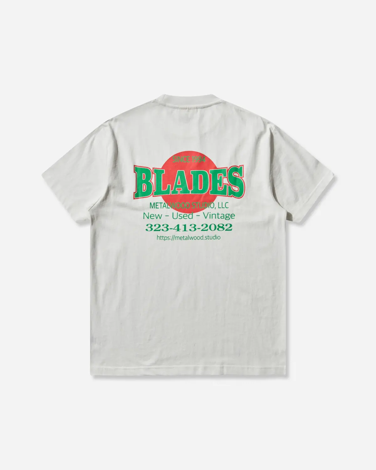 Men's Blades Gym T-Shirt White 2