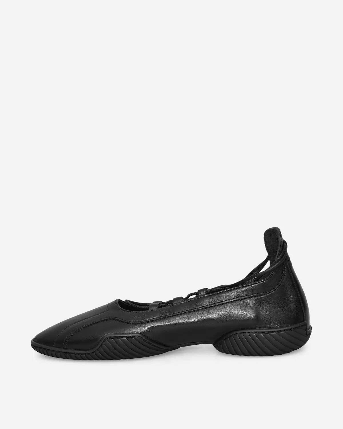 Women's Averie Lace Ballerinas Black 3