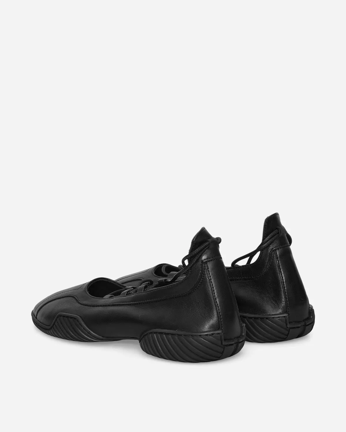 Women's Averie Lace Ballerinas Black 4