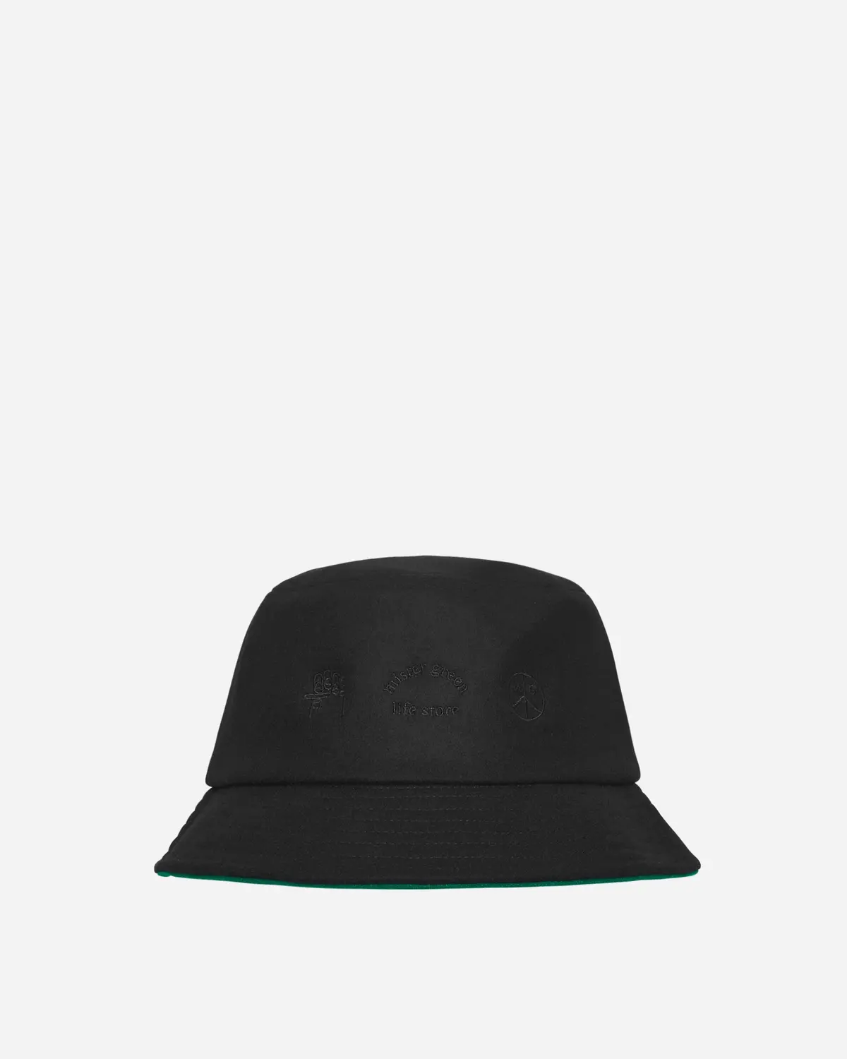 Trifecta Bucket Hat Black 1