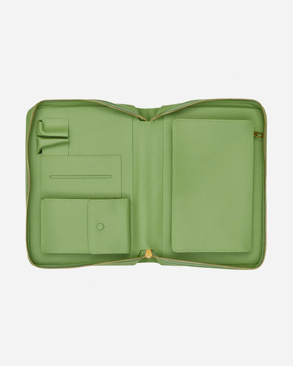 Leather Ceremony Case Green 2