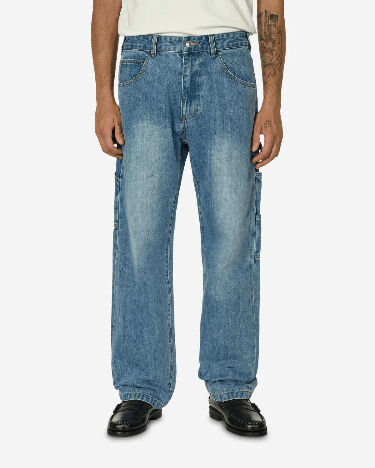 Selvedge Utility Jean Stone Wash Indigo 1