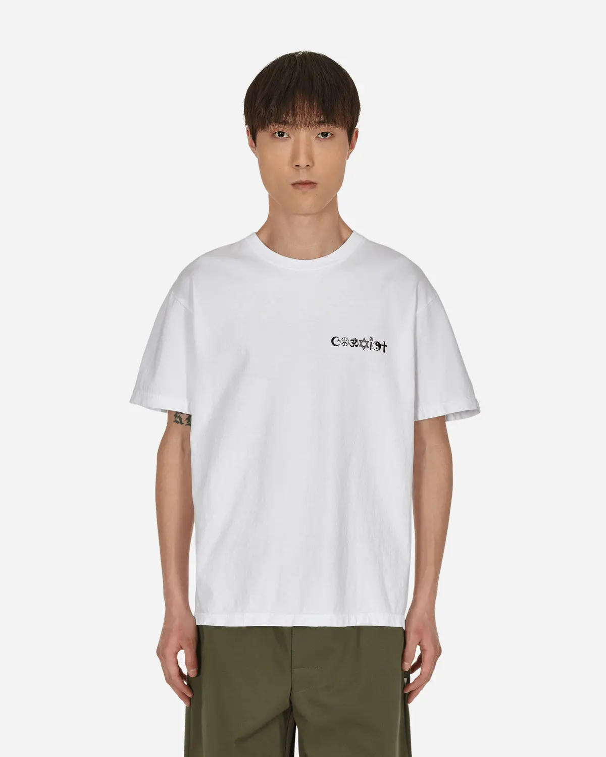 Coexist V2 T-Shirt White 1
