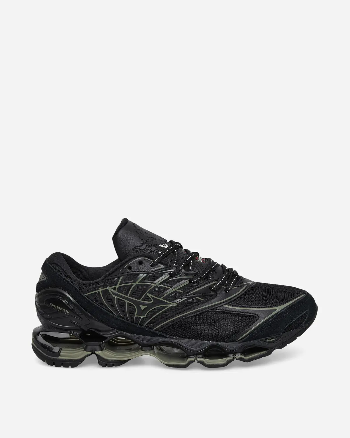 Maharishi Wave Prophecy Ls Sneakers Black / Metallic Gray 1