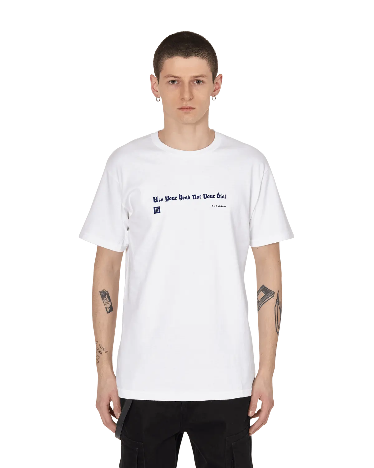 Slam Jam Gremlin Tune T-Shirt White 1