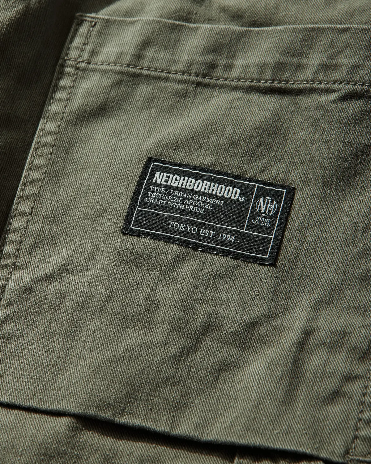 Men's Tool Pocket Utility Pants Olive 3